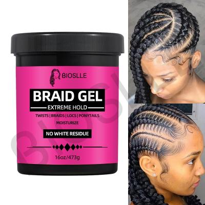 BIOSLLE Locs Jam Braids Twists Braiding Gel 16oz