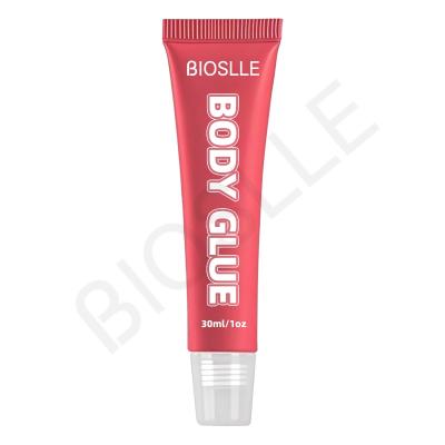 Wholesale Custom Logo Clothes Braces Bra Wear Skin Glue Gel Topical Sticky Liquid Adhesive Body Glue for Body Skin and Garment
