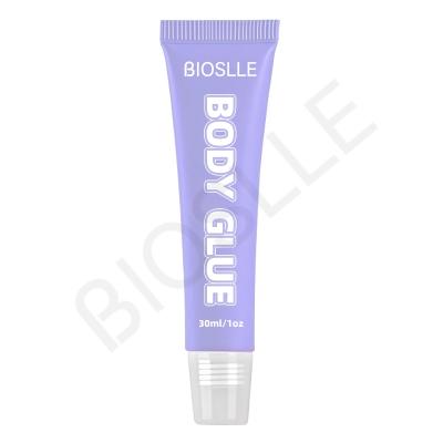 Wholesale Custom Logo Clothes Braces Bra Wear Skin Glue Gel Topical Sticky Liquid Adhesive Body Glue for Body Skin and Garment