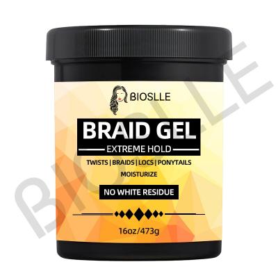 Custom Logo Shine Locs Braiding Jam Gel 16oz 