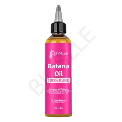 Wholesale Bulk OEM Private Label 100% Pure Batana Oil Butter Hair Split Ends Raw Batana Oil for Hair Growth