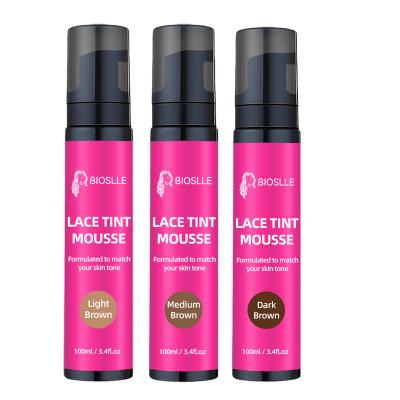 New Arrival High Quality Easy Modeling for Tinting Silk Based Wigs Frontals and Closures Lace Wig Tint Foam Mousse